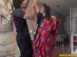سيدة ناضجة تستمتع بالجنس الشرجي مع شاب صغير - فيديو إباحي هندي