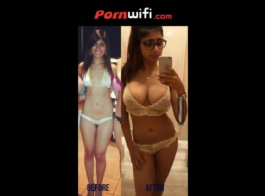 تحول Mia Khalifa: قبل و بعد عملية تكبير الثدي